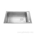 SUS304 Pressed Single Bowl Kitchen Sink